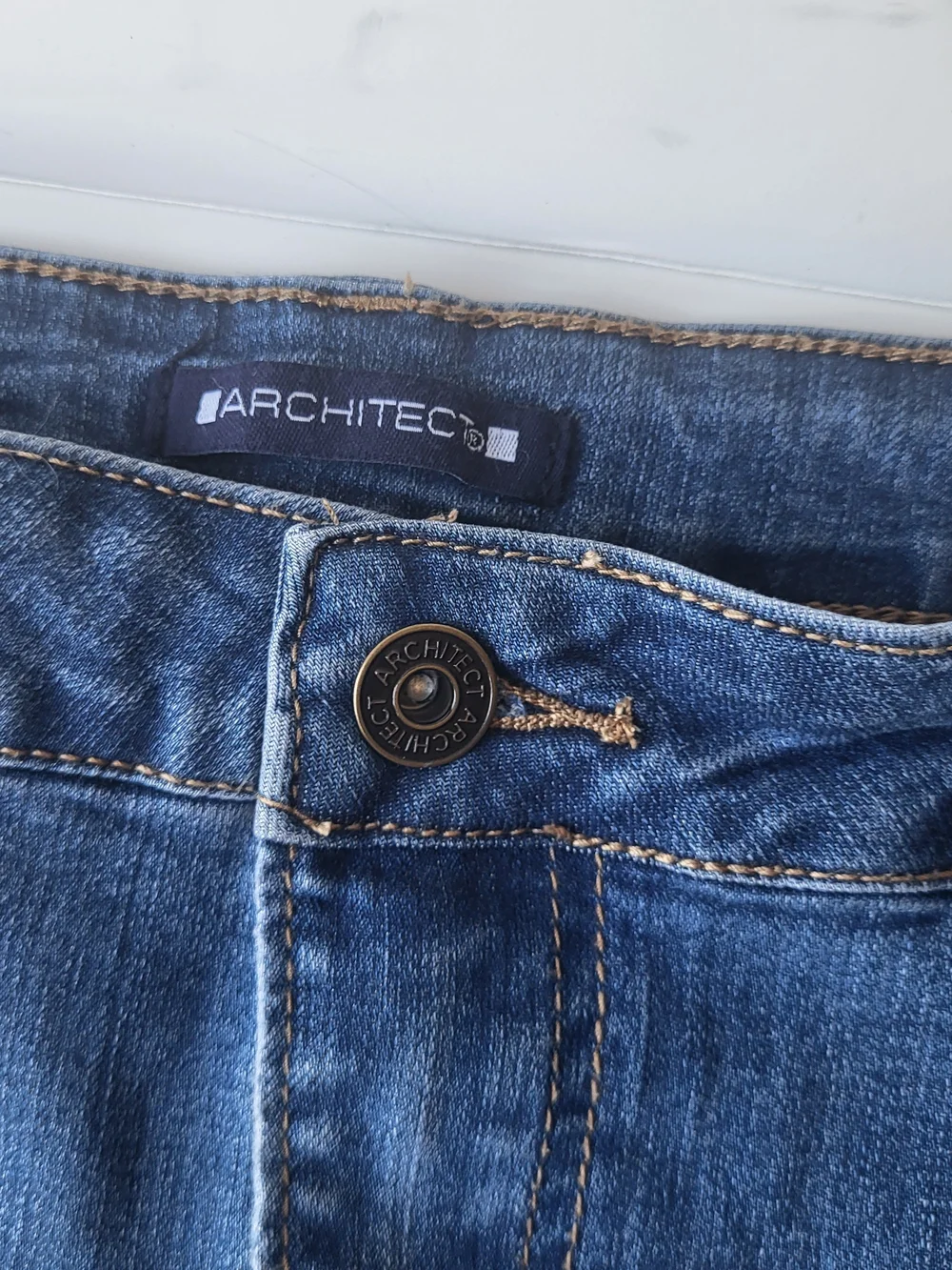 Architect Women's Straight Leg Denim Jeans in True Blue
